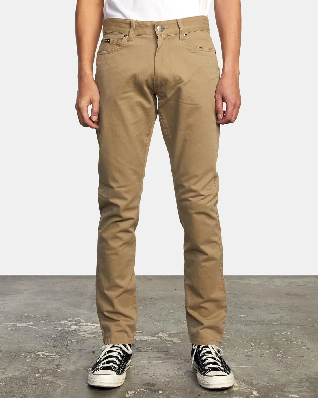RVCA Mens Slim Fit Pants