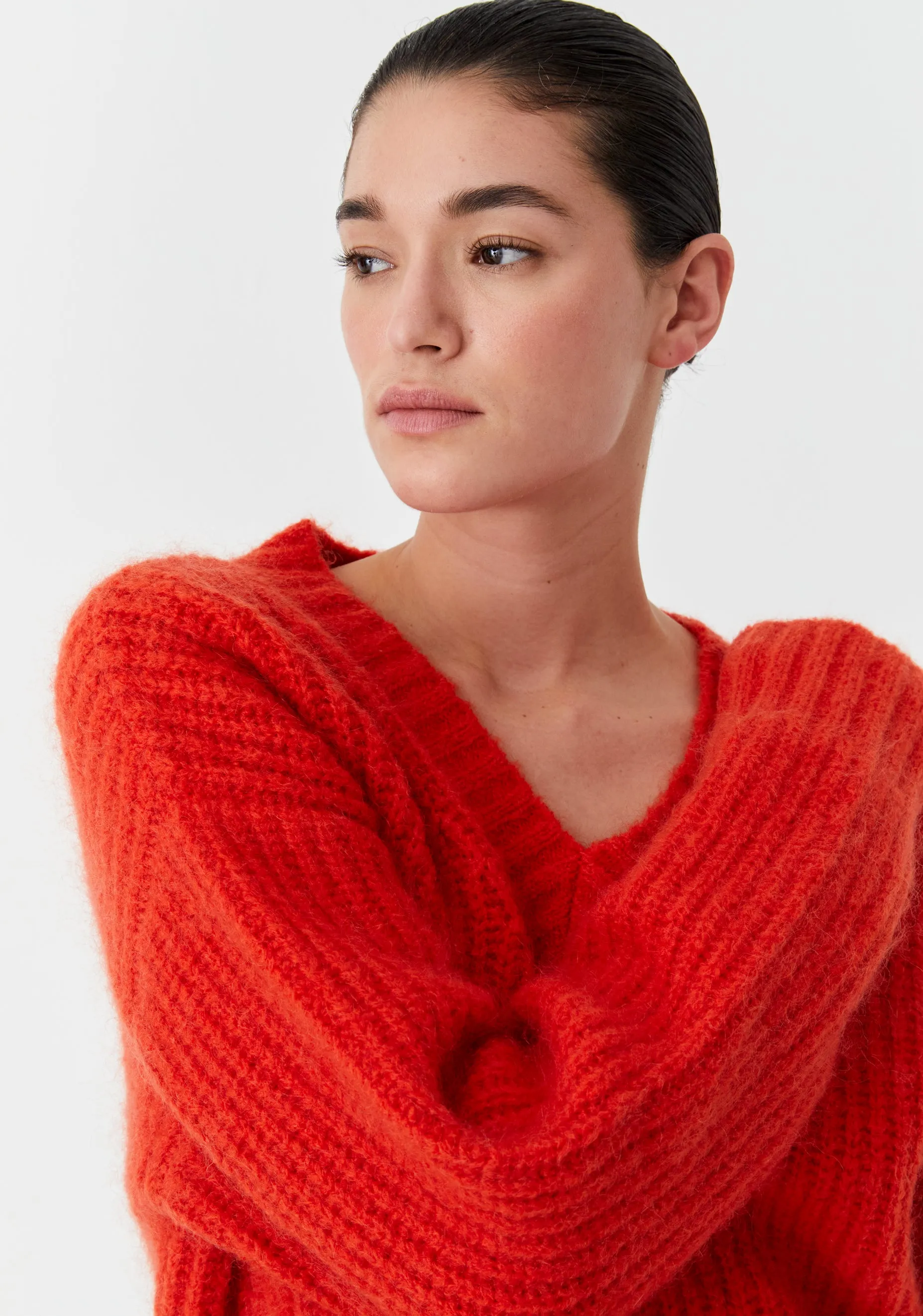 Silas Knit Pullover_Flame