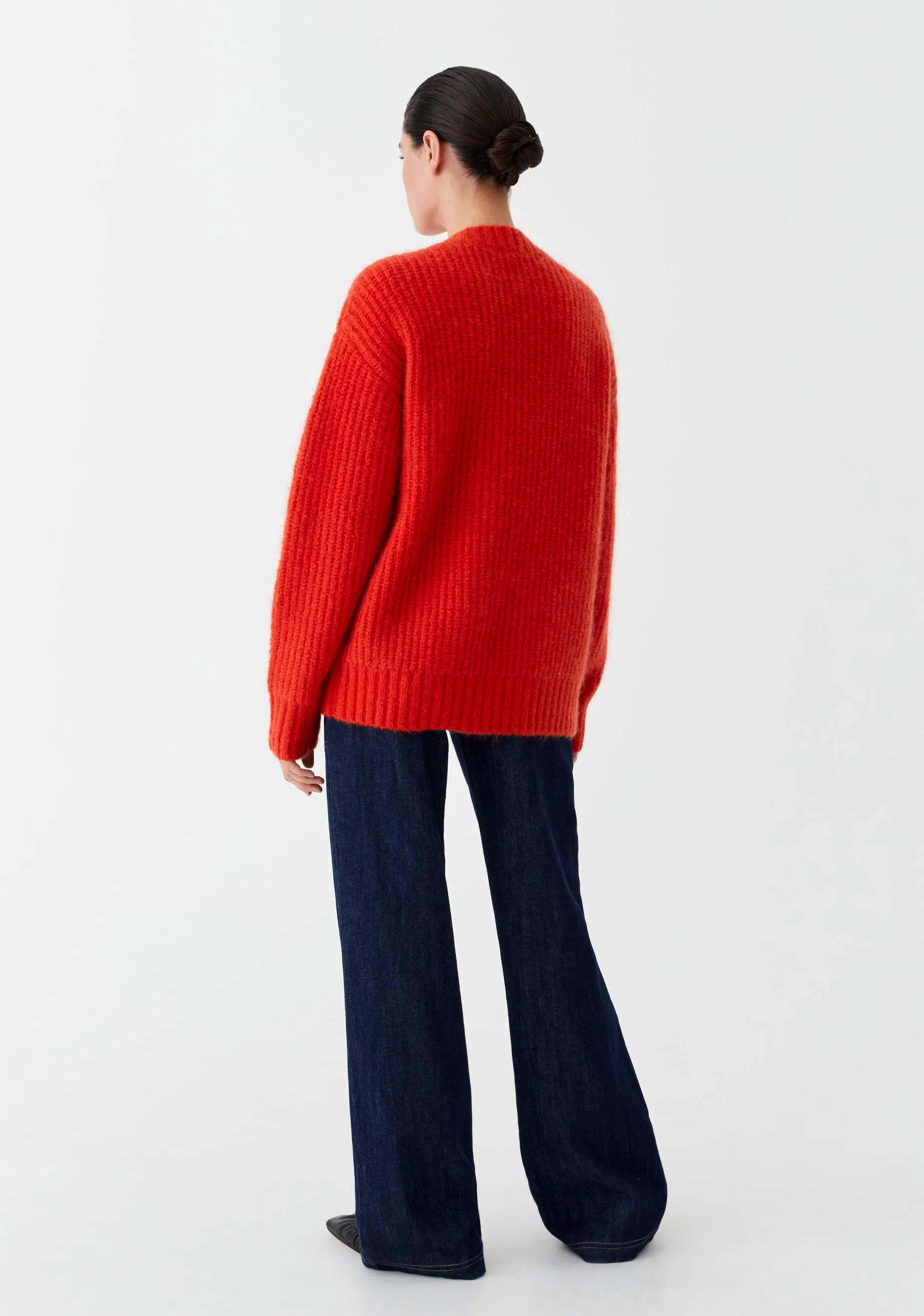 Silas Knit Pullover_Flame