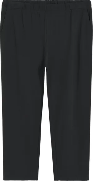 Weintee Women's Plus Size Petite Knit Pants with Pockets