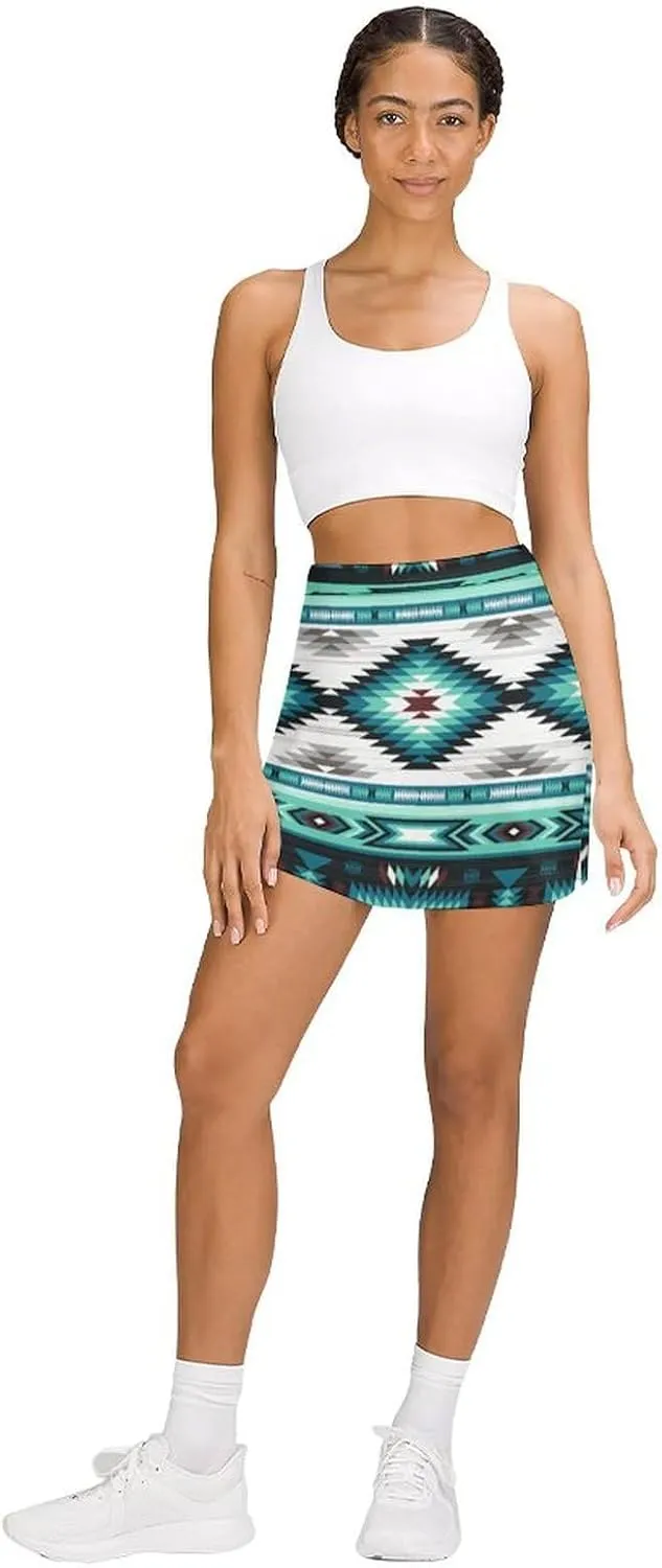 Women Athletic Tennis Skorts Golf Skirts with Pockets for Running Active Workout