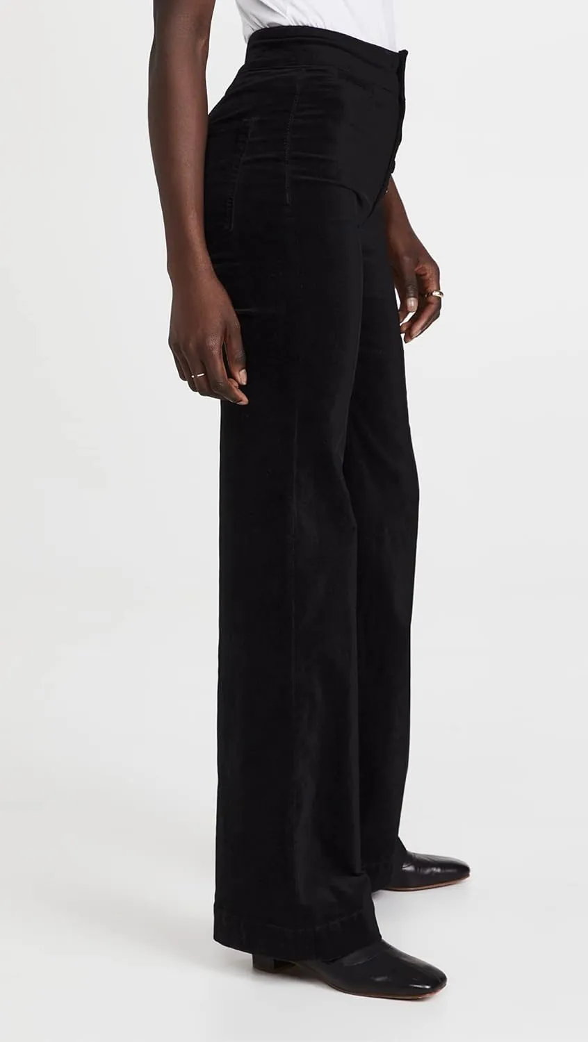 Women's Brighton Velvet Wide Leg Pants