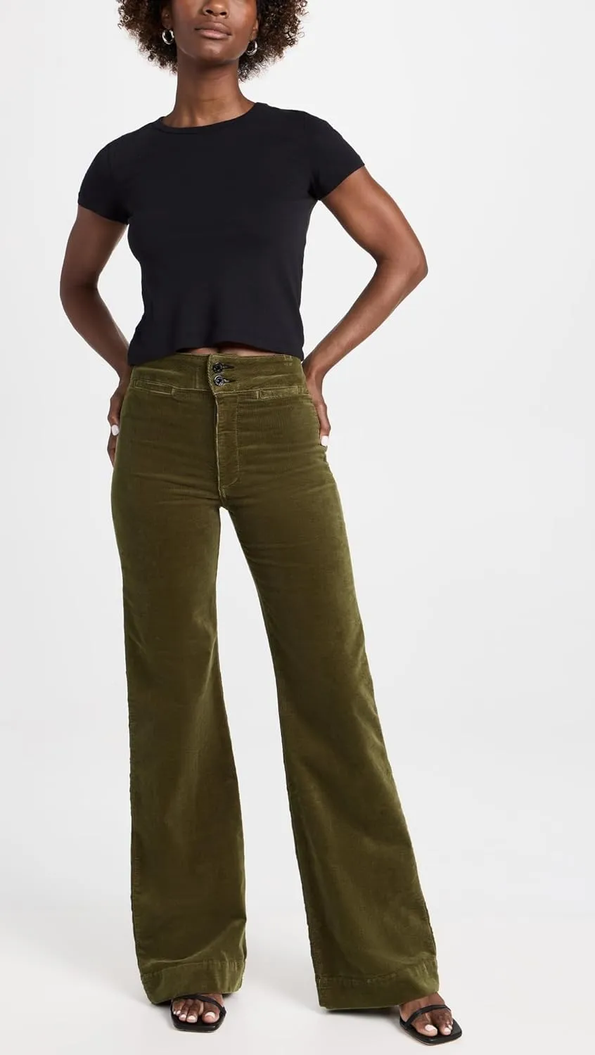 Women's Brighton Velvet Wide Leg Pants
