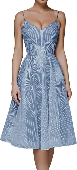Women's Spaghetti Strap Evening Gowns Dresses Solid Color Tulle Prom Gown Dress Off Shoulder Cocktail Party Dress