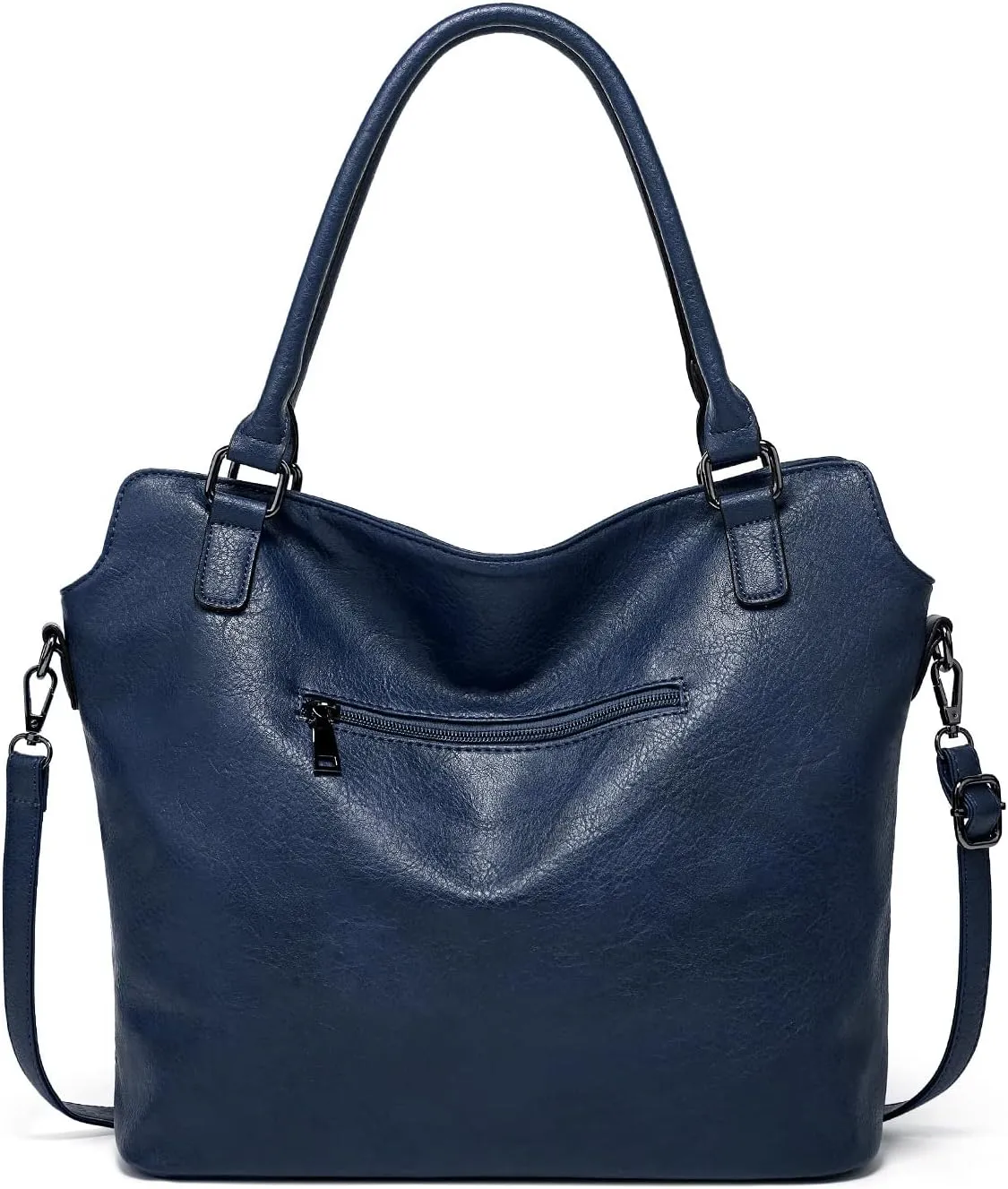 Women's Tote Bag Handbags and Purse PU Leather Shoulder Bag Ladies Hobo Bags Adjustable Large Bag with Crossbody Strap