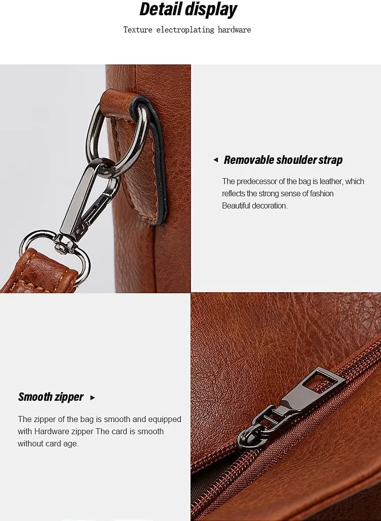 Women's Tote Bag Handbags and Purse PU Leather Shoulder Bag Ladies Hobo Bags Adjustable Large Bag with Crossbody Strap