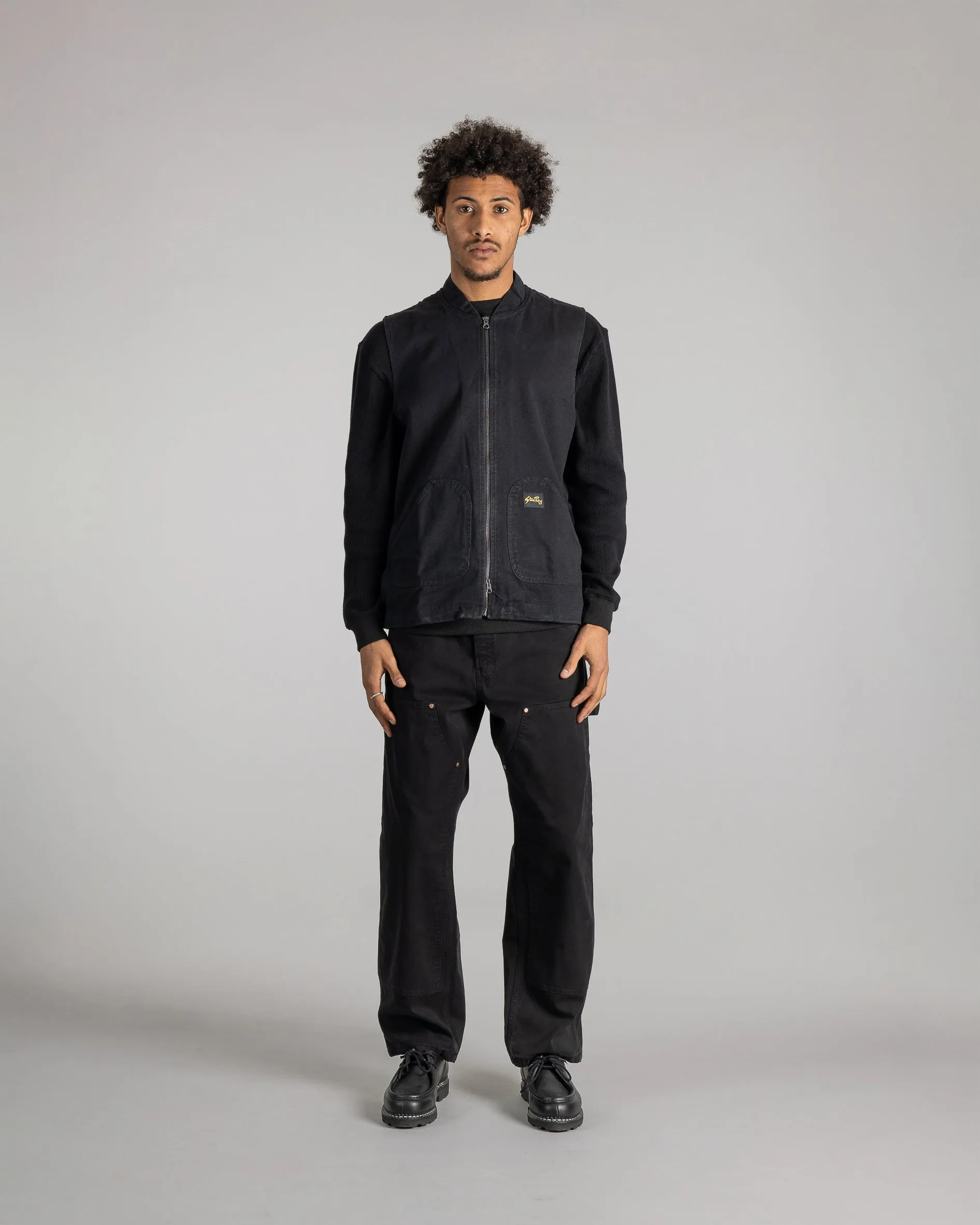 Work Vest (Washed Black)